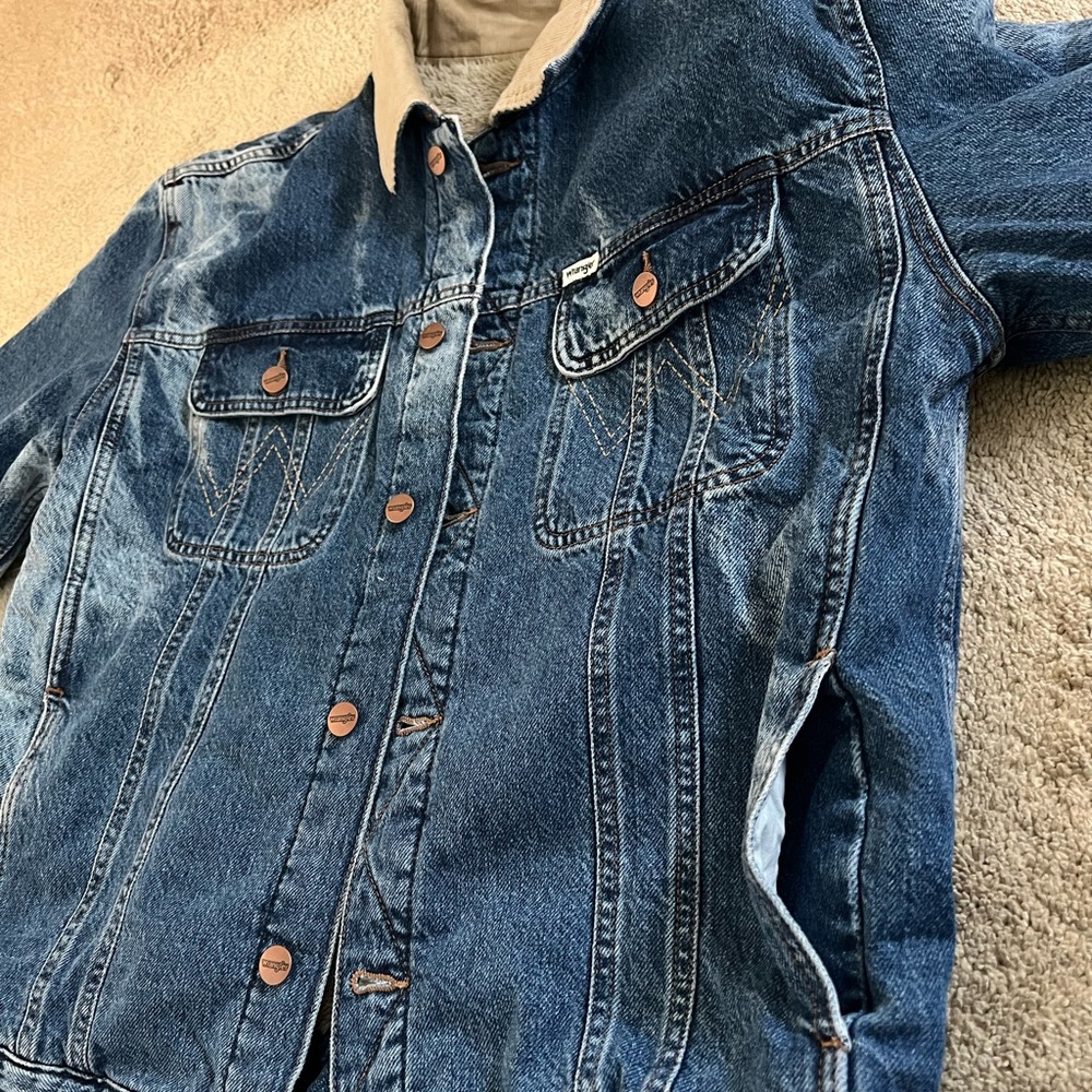 Wrangler Tie Dye Denim Jacket